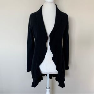 Black Cashmere Cardigan Sweater Bloomingdale’s XS